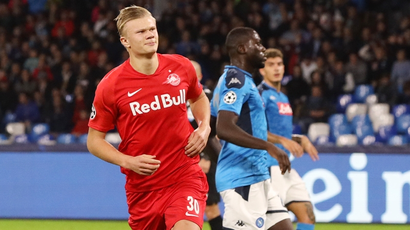 Erling Braut Haaland opened the scoring from the penalty spot