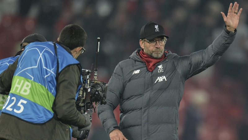 Jurgen Klopp: 'We are first in the table but we want to be first after the last matchday'