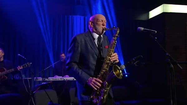 Watch: Paddy Cole sings King Of The Swingers at Byrne tribute