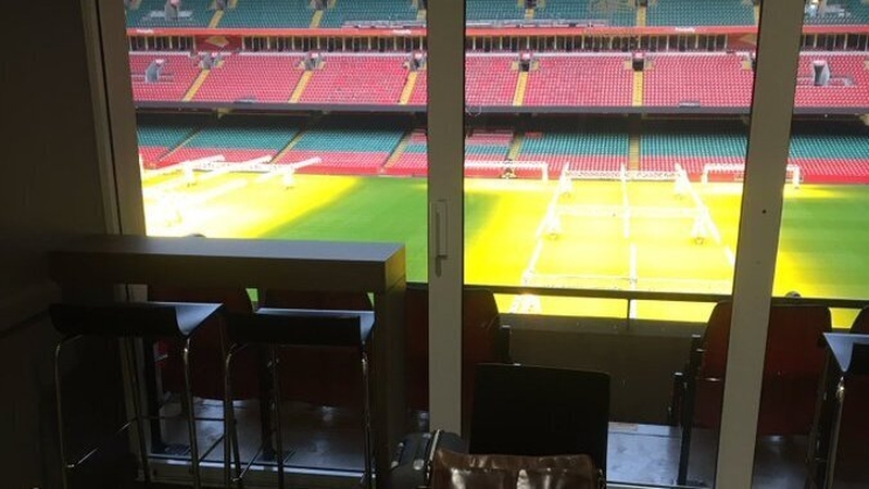 The launch is taking place at the Principality Stadium in Cardiff