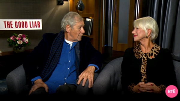 Ian McKellen and Helen Mirren