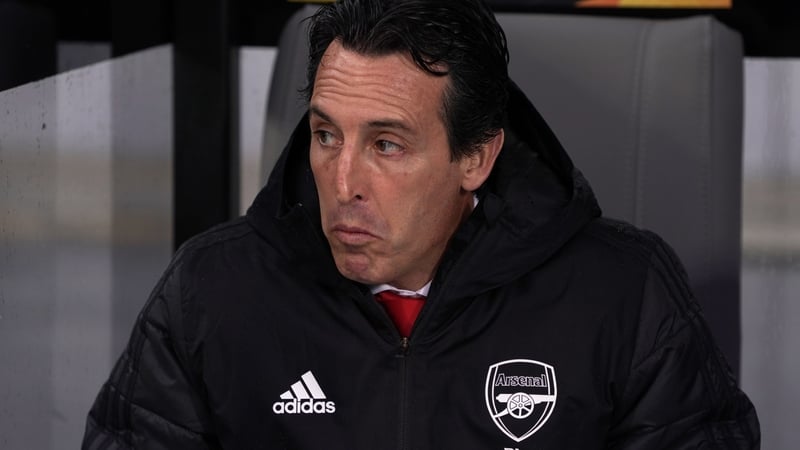 The pressure is mounting on Unai Emery