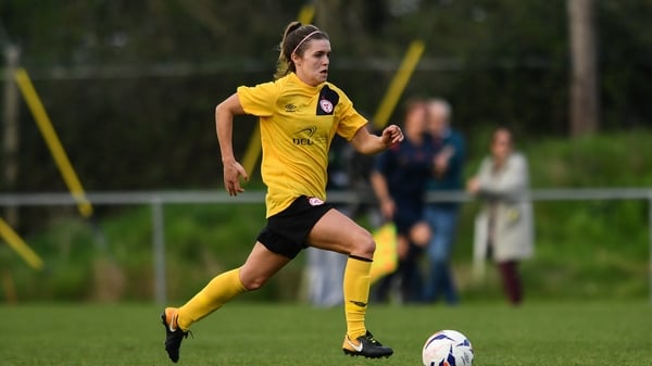 Jamie Finn in action for Shelbourne
