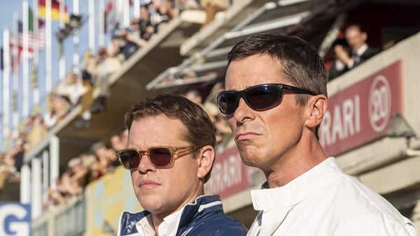 Matt Damon and Christian Bale in Le Mans '66