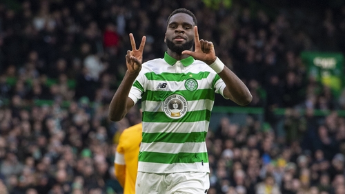Odsonne Edouard was on target for Celtic