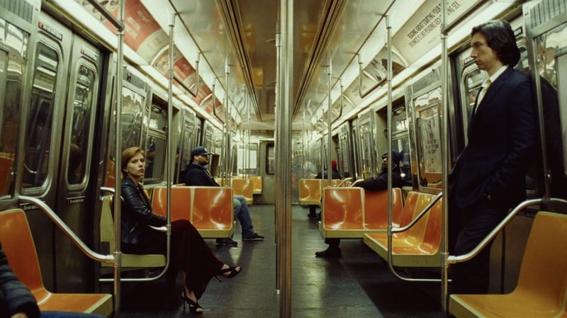 Estrangers on a train: Scarlett Johansson and Adam Driver in Marriage Story