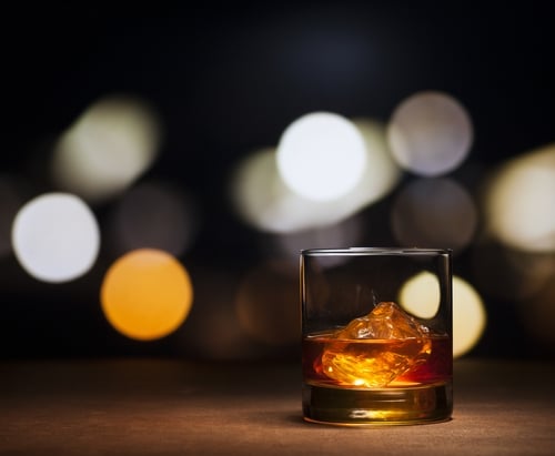 Whisky On The Rocks.