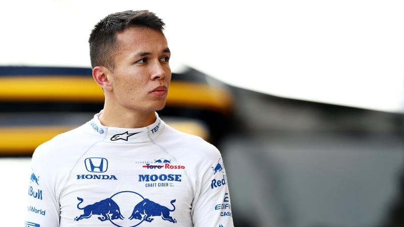 Alex Albon impressed after his promotion