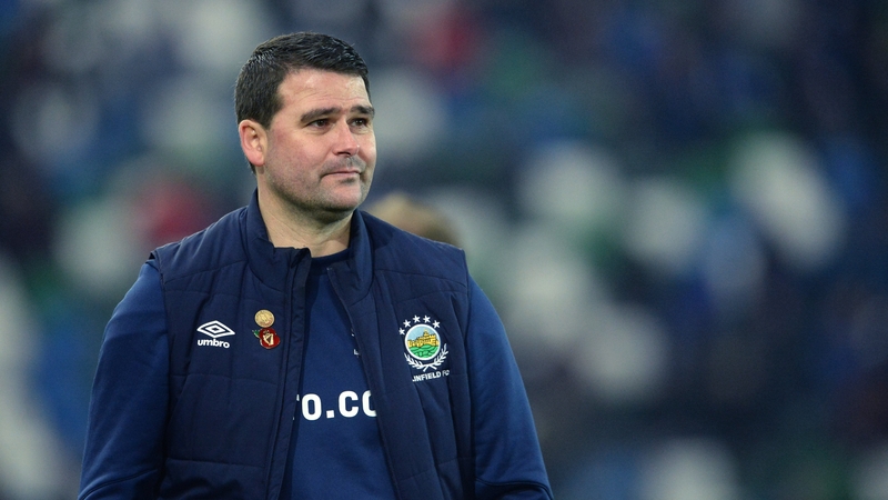 Linfield manager David Healy