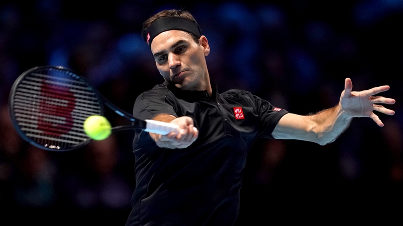 Roger Federer served well against the big Italian Matteo Berrettini
