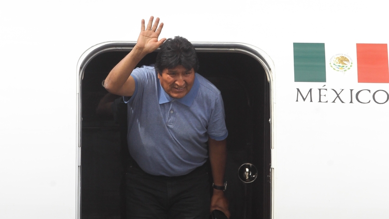 Evo Morales' government collapsed on Sunday in the wake of a disputed election