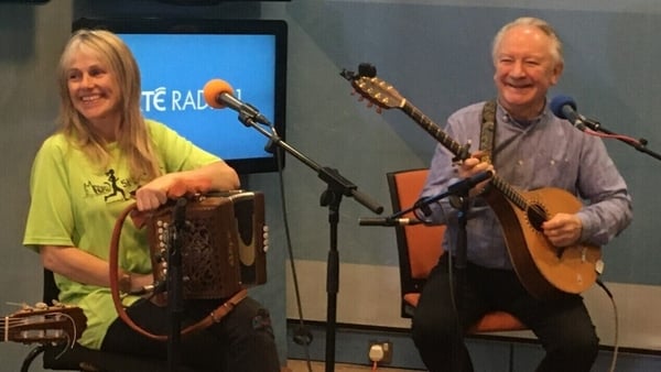 Sharon Shannon & Donal Lunny perform live on Today with Miriam
