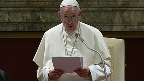 Pope Francis said that the Catholic Church's own sexual abuse crisis gave it a "duty to approach these issues"