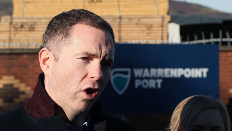 Chris Hazzard has held the seat since he won it from former SDLP leader Margaret Ritchie in 2017 (file image)