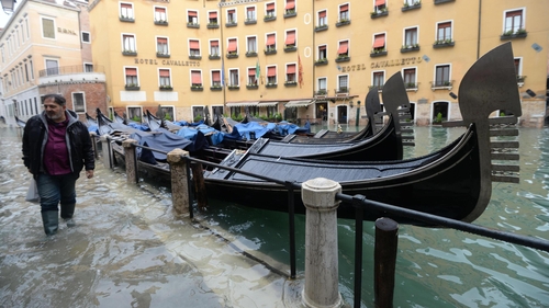 As authorities assessed the extent of the damage to Venice's cultural treasures, locals were defiant
