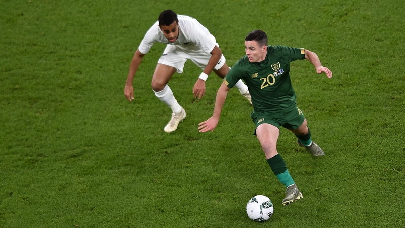 Josh Cullen had a commanding presence in the Ireland midfield