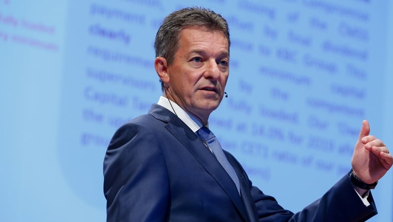 KBC's Johan Thijs: "what is still an annoying thing is the whole tracker mortgage stuff"