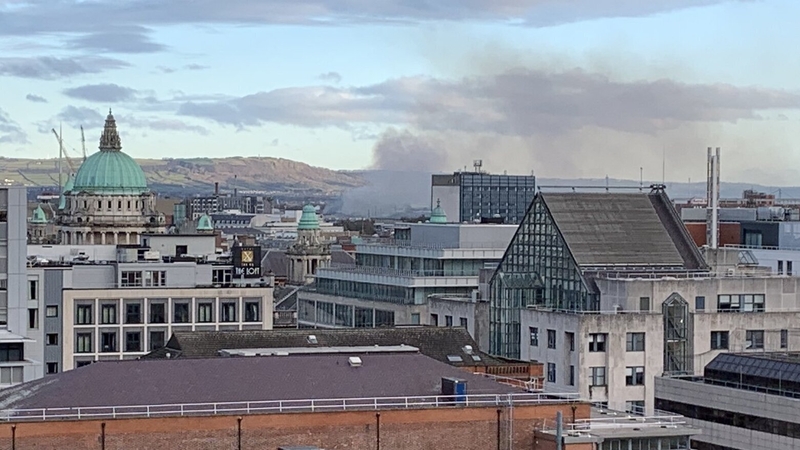 The fire is under control and firefighting operations are expected to continue throughout the day