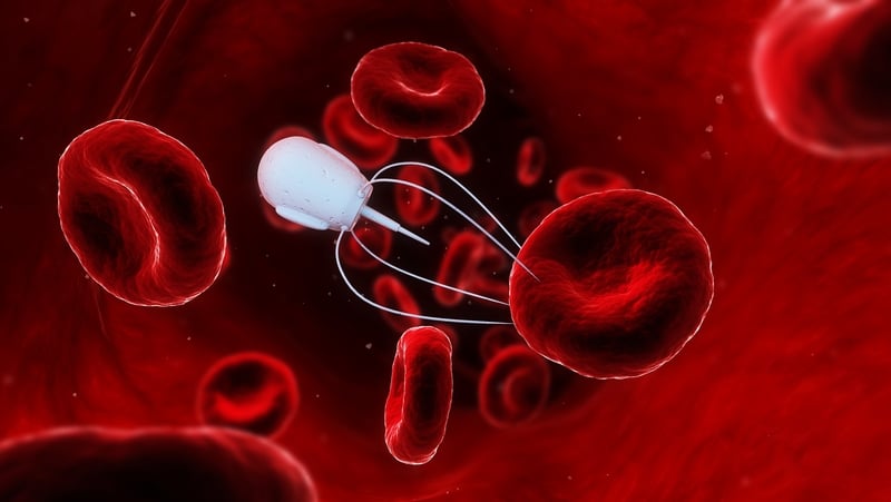 A medical nanorobot at work. Photo: Getty Images