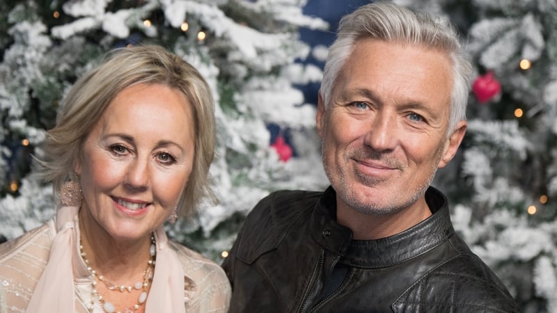 Martin Kemp with wife Shirley