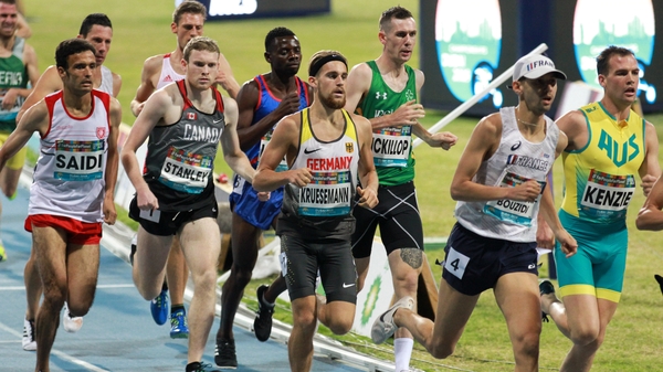 Michael McKillop (third from R)