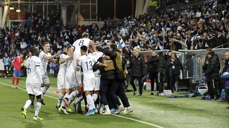 Finland are heading for the Euros