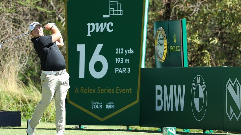 Zander Lombard regained his composure on the back nine