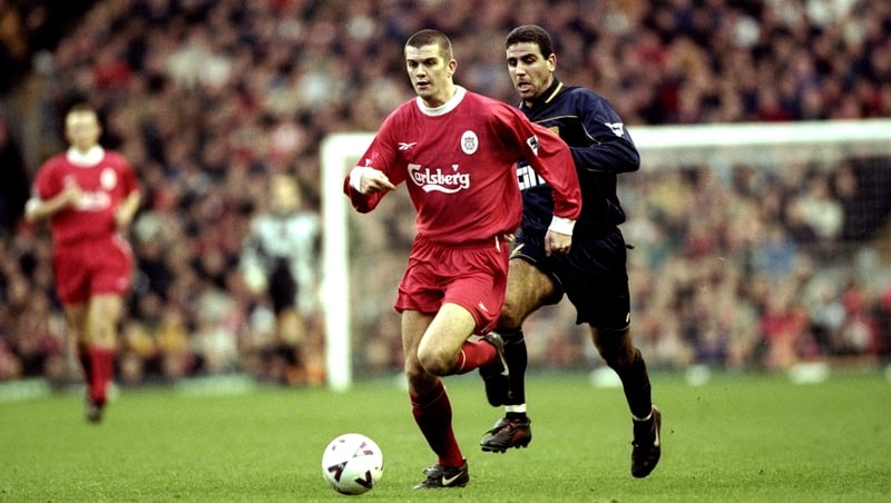 Dominic Matteo in action for Liverpool