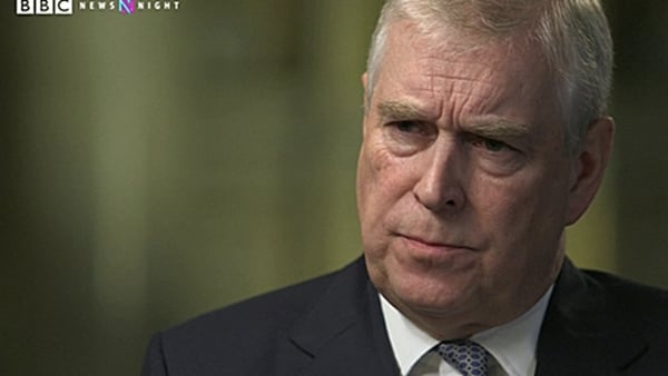 Prince Andrew. Credit: BBC Newsnight