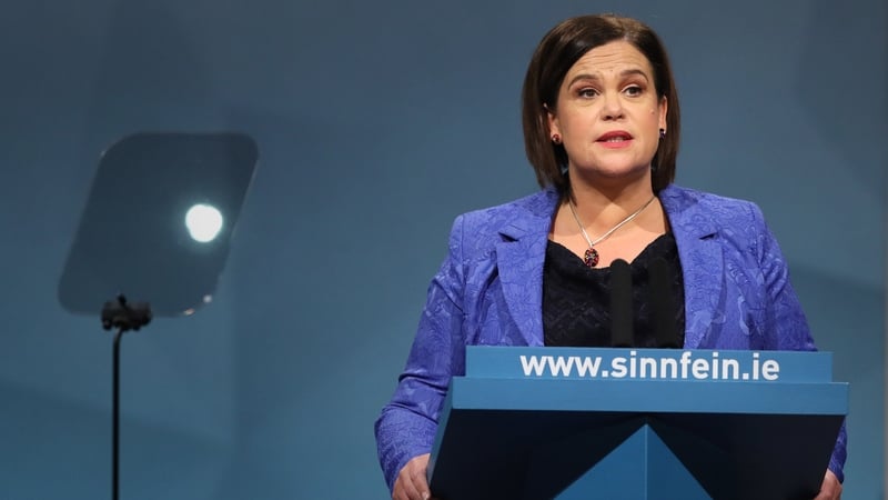 Sinn Féin's party leadership has proposed the motion to be debated at the Ard Fheis