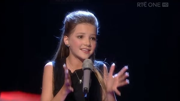 Watch: Junior Eurovision star Anna Kearney on The Ray D'Arcy Show