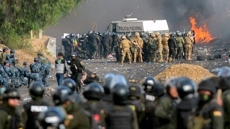 Clashes between security forces and supporters of exiled ex-president Evo Morales have rocked the country since Tuesday