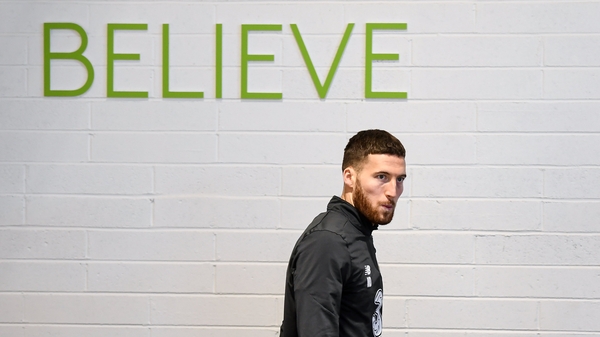 Matt Doherty does some gym work ahead of the Denmark showdown