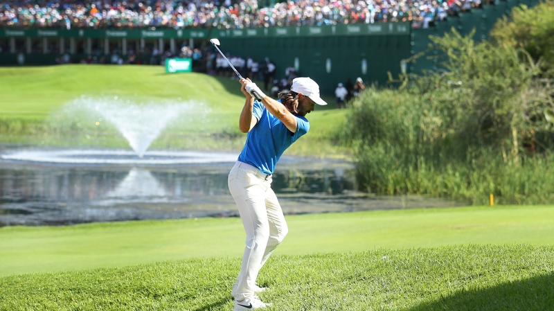 Fleetwood trailed the overnight leader by six shots