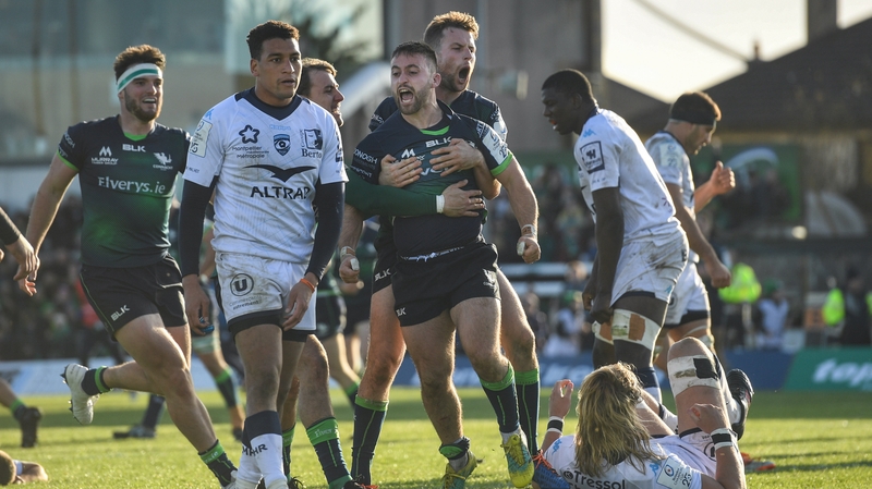 Connacht scored three tries