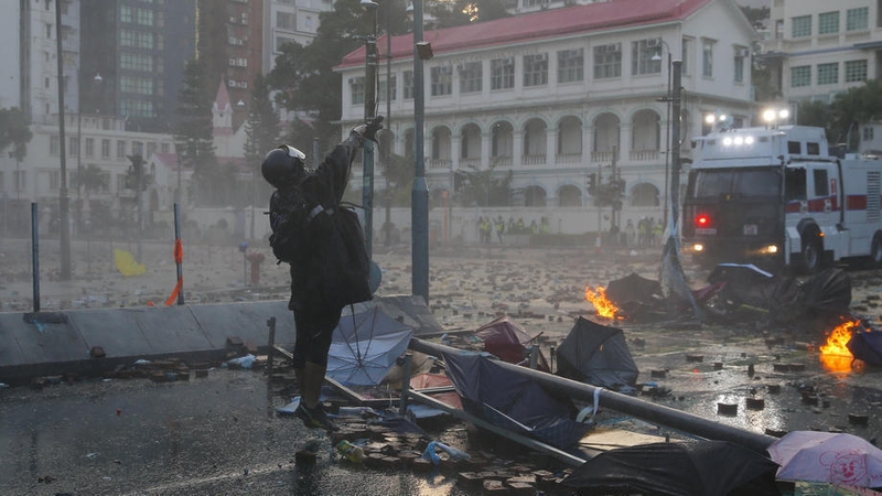 The clashes in Hong Kong have been ongoing since June