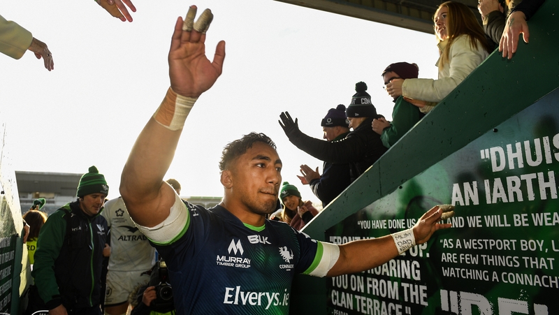 Bundee Aki's current deal with Connacht runs out in the summer