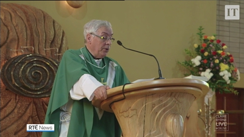 Fr Oliver O'Reilly delivered the homily on the QIH attacks last September