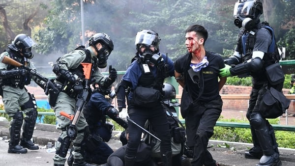 The passing of the national security law comes after a year of angry pro-democracy protests