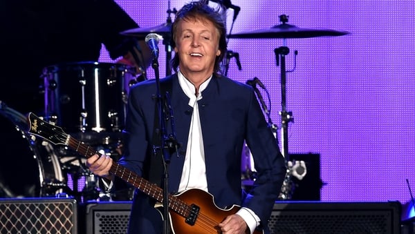 McCartney: flying high - but so is Swift