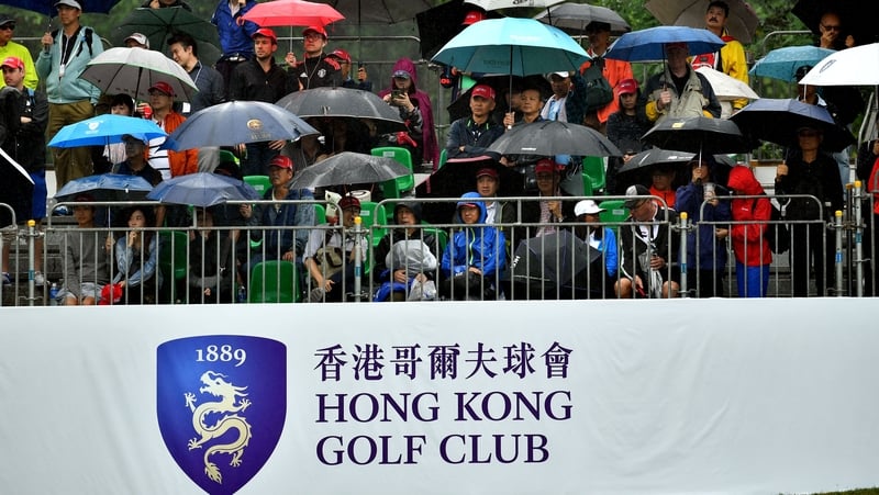Crowds during the final round of last year's Hong Kong Open