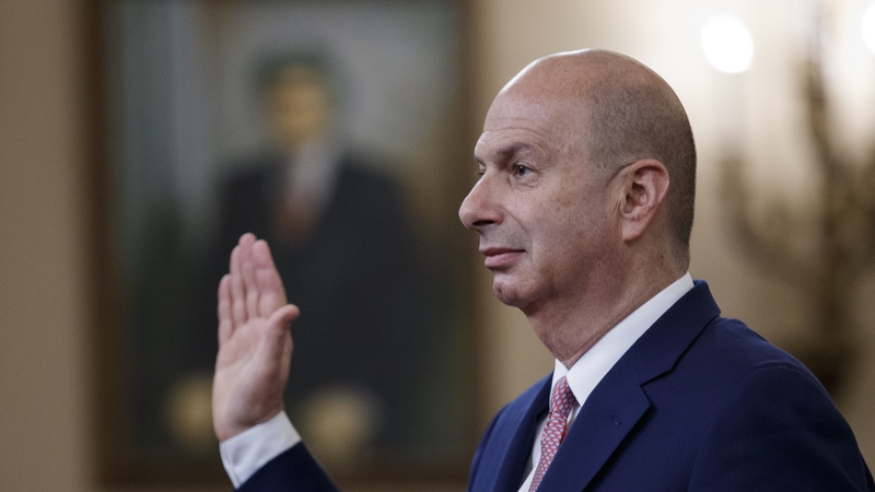 Gordon Sondland said Mike Pompeo had directed the US pointman on Ukraine, Kurt Volker, to speak to Donald Trump's personal lawyer