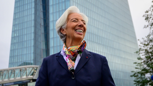 European Central Bank President Christine Lagarde