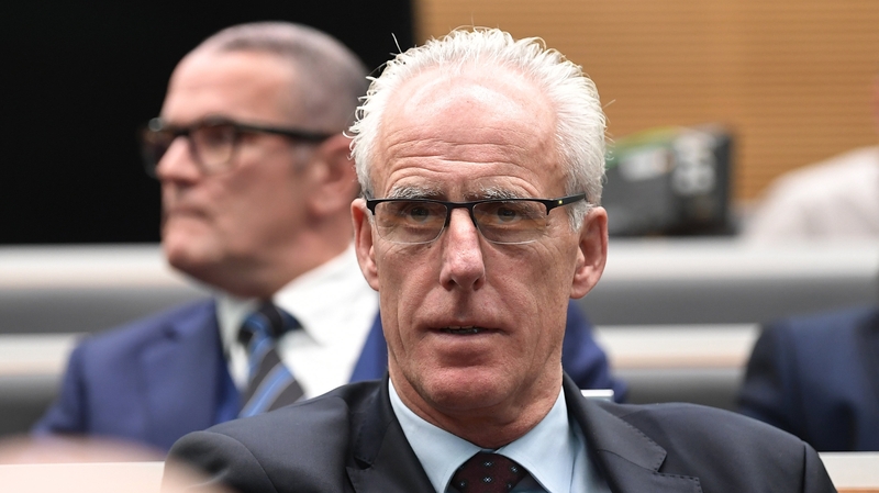 McCarthy at today's draw in Nyon