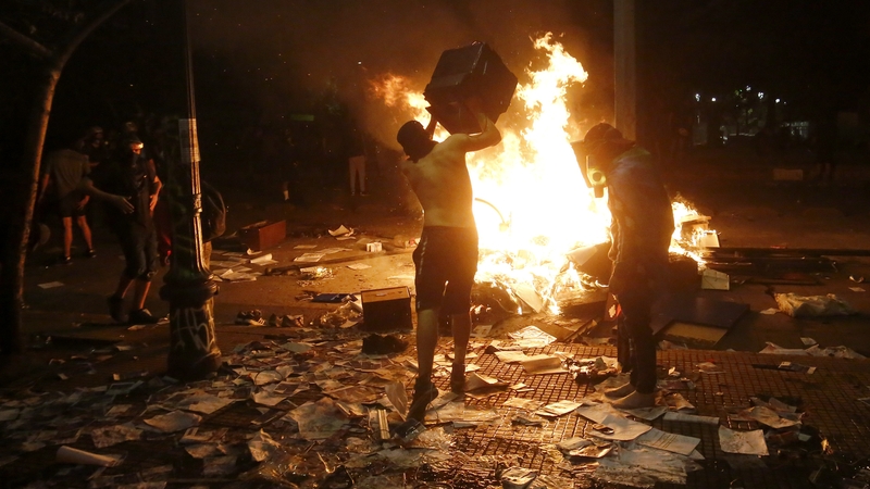 The unrest has led to around 2,000 injuries in Chile