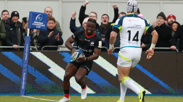 The Ospreys were swept aside 44-3 in front of a subdued crowd of 7,531 at Allianz Park