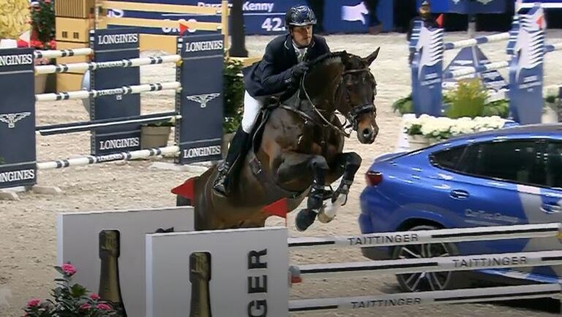 Darragh Kenny in action in the Czech Republic