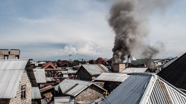 The plane took off at 9am local time and crashed into a nearby neighbourhood