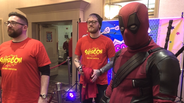 Comic book fans got creative with their costume ideas