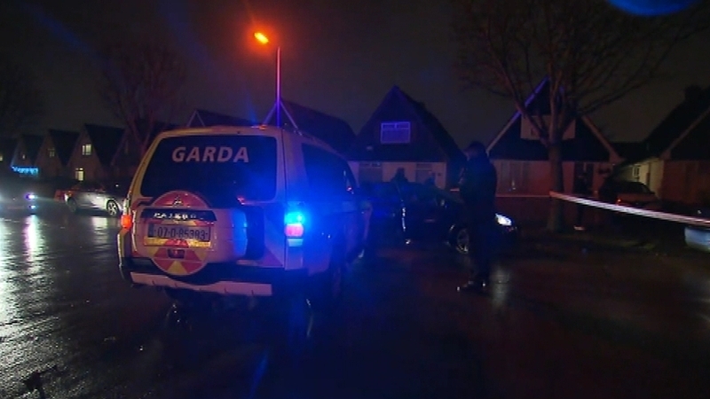 The scene of the latest shooting in Clonshaugh Avenue